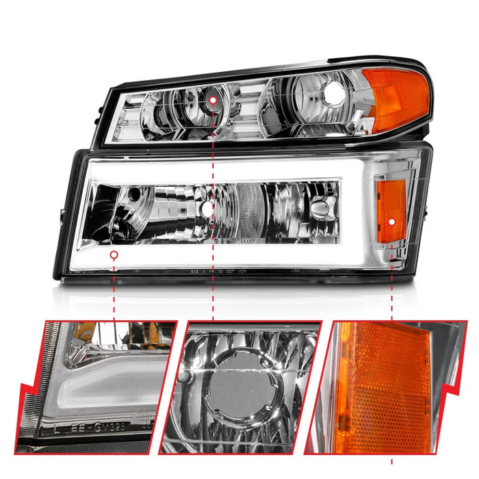 ANZO 111559 ANZ Crystal Headlights