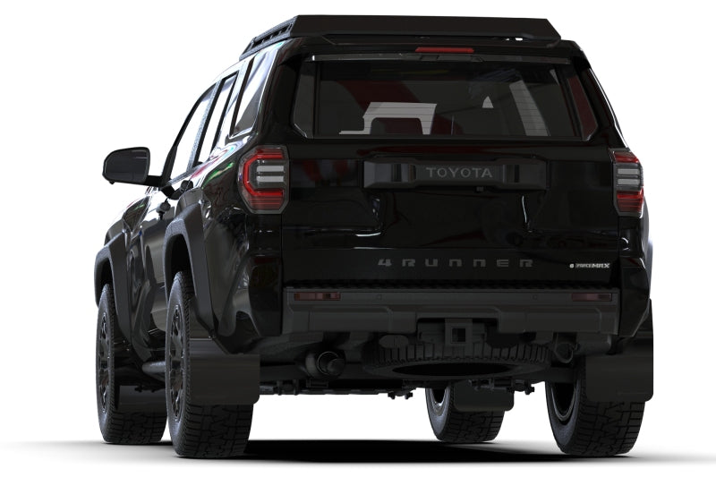 Rally Armor MF148-UR-BLK-MBK 2025+ Toyota 4Runner Black UR Mud Flap w/ Metallic Black Logo