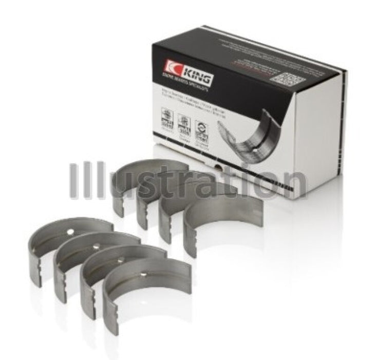 King Engine Bearings MB4510CP 2005-2012 Nissan VQ40DE 6 Cyl Performance Main Bearing Set - Size STD