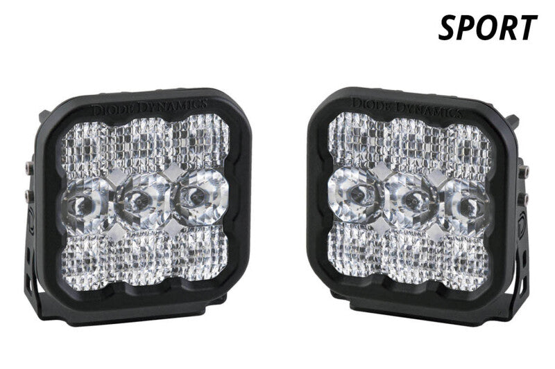 Diode Dynamics DD6780P SS5 LED Pod Sport - White Driving (Pair)