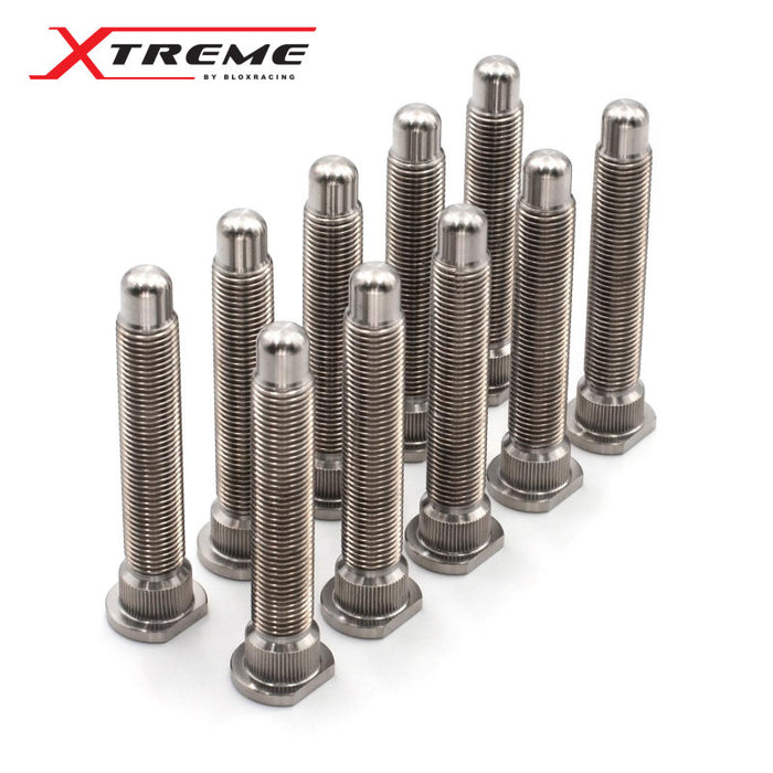 BLOX Racing BXAC-00181 Subaru Xtreme Titanium Wheel Studs 12 x 1.25mm - Set of 10