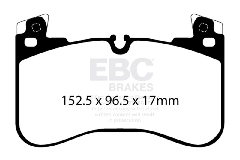 EBC DP62401 2020+ Land Rover Defender 90 Greenstuff Front Brake Pads