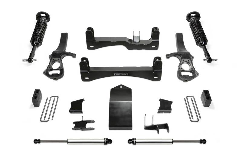 Fabtech K1175DL 19-21 GM K1500 P/U Diesel 6in Perf Sys w/Dl 2.5 & 2.25