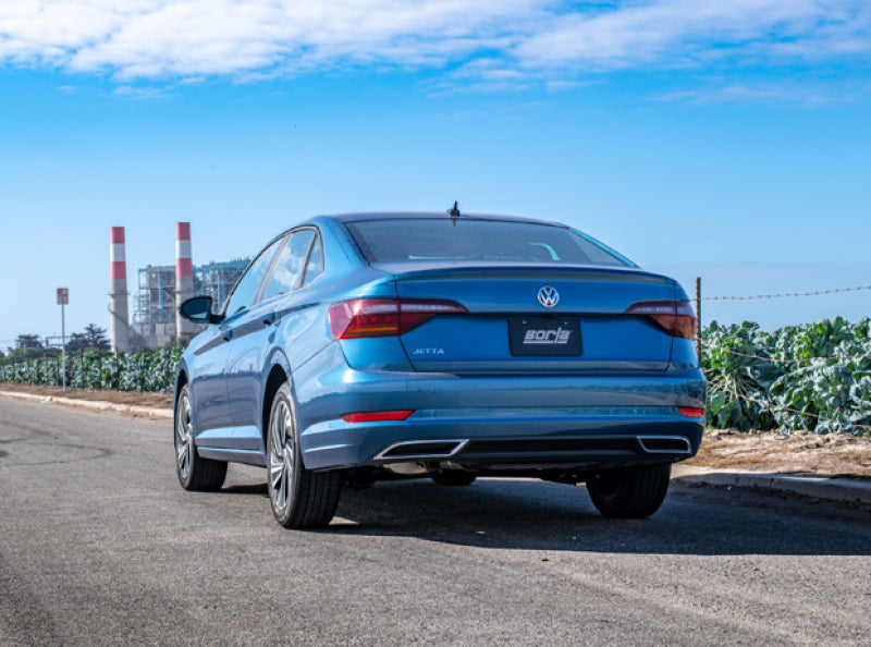 Borla 140763 2019 Volkswagen Jetta 1.4L 2.5in Pipe Dia 2.5in Tip Turn Down Pipe S Type Catback Exhaust