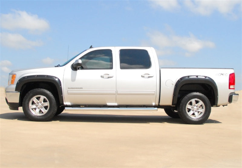 LUND RX109S Lund 07-13 GMC Sierra 1500 RX-Rivet Style Smooth Elite Series Fender Flares - Black (4 Pc.)