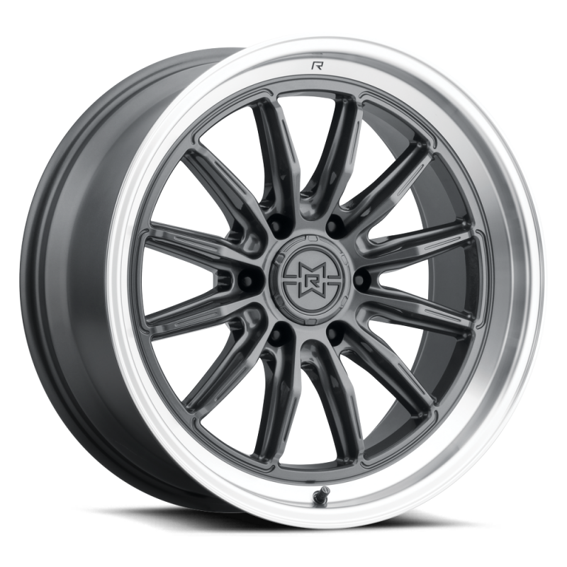 Method Wheels MR80321080818N Method Raised MR803 20x10 / 8x6.5 BP / -18mm Offset / 121.3mm Bore - Gloss Titanium Wheel