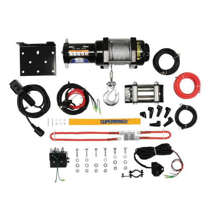 Superwinch 1130220 3000 LBS 12V DC 3/16in x 50ft Steel Rope LT3000 Winch