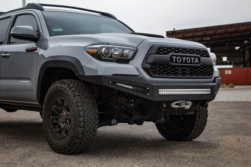 Addictive Desert Designs F687382730103 16-18 Toyota Tacoma HoneyBadger Front Bumper
