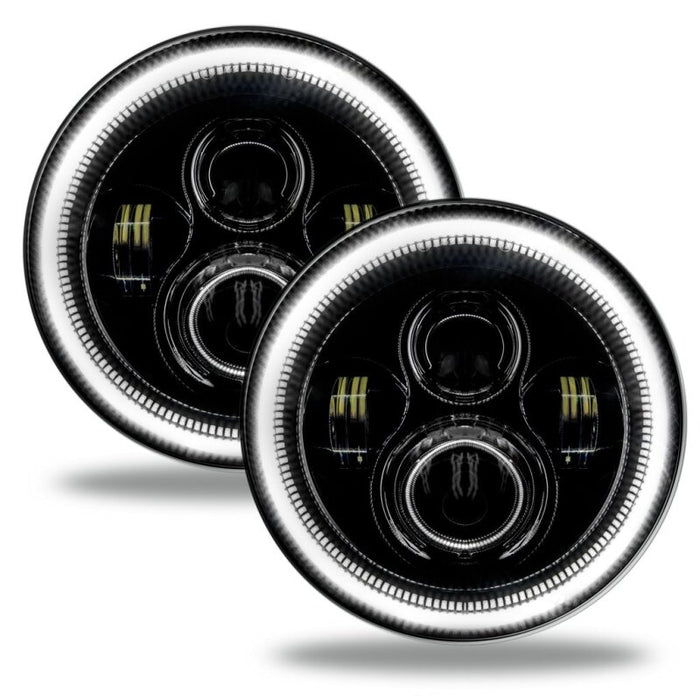 ORACLE Lighting 5769J-332 Oracle Jeep Wrangler JL/Gladiator JT 7in. High Powered LED Headlights (Pair) - Dynamic