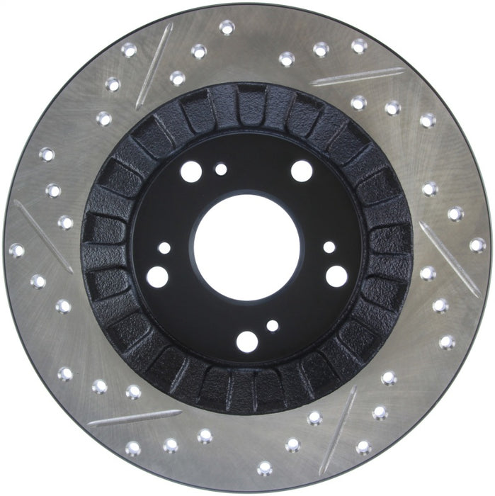 Stoptech 127.40050L StopTech 00-09 S2000 Slotted & Drilled Left Rear Rotor