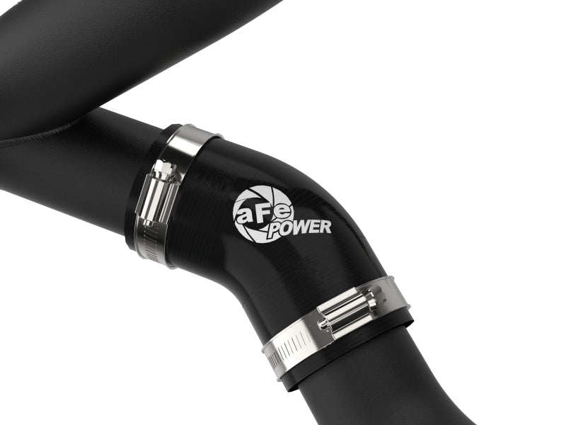 aFe 46-20658-B Bladerunner 2-1/4 IN Aluminum Hot Charge Pipe Black 20-23 Ford Explorer/Explorer ST - Black