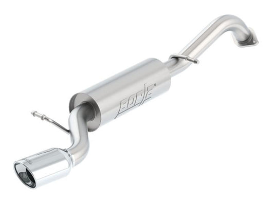 Borla 11897 14-17 Toyota Corolla S 1.8L AT/MT FWD 4Dr S-Type Single Oval Rolled Angle-Cut Rear Sec Exhaust