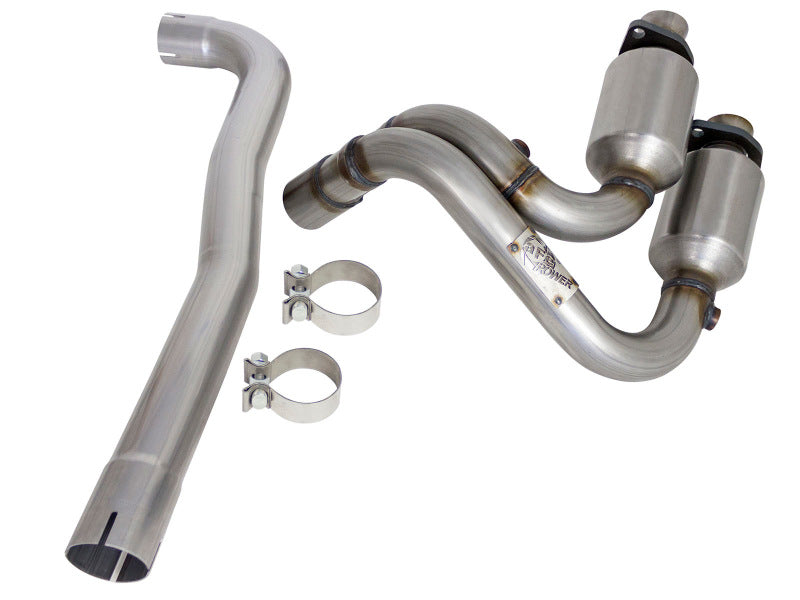 aFe 47-48003 Power Direct Fit Catalytic Converter Replacements Front 04-06 Jeep Wrangler (TJ/LJ) I6-4.0L