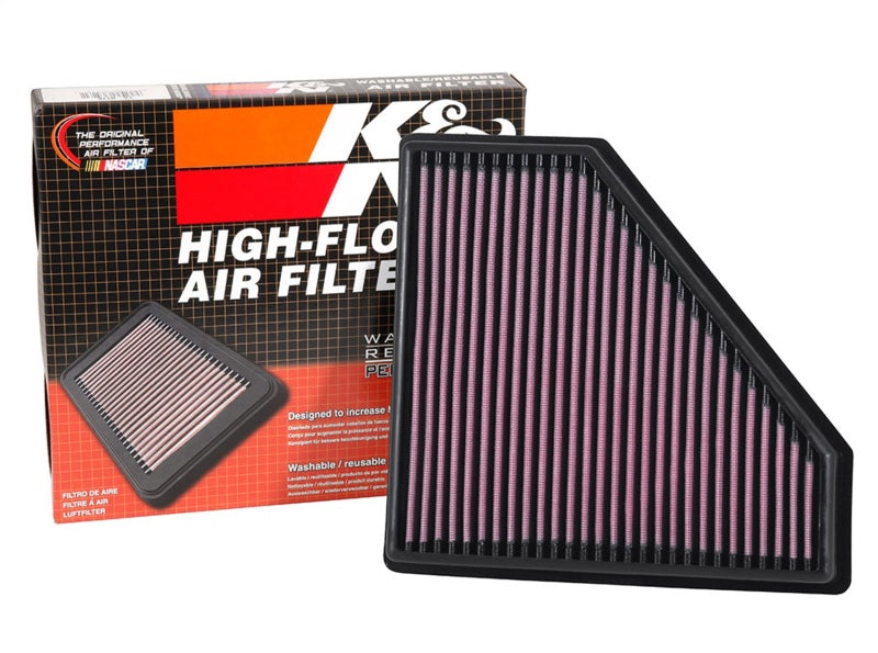 K&N Engineering 33-5059 K&N 16-17 Cadillac CTS-V 6.2L V8 Drop In Air Filter