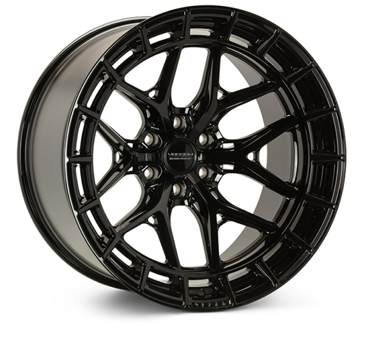 Vossen HFX1-2F26 HFX-1 22x10 / 6x135 BP / ET-18 / 87.1 CB / Super Deep - Gloss Black Wheel