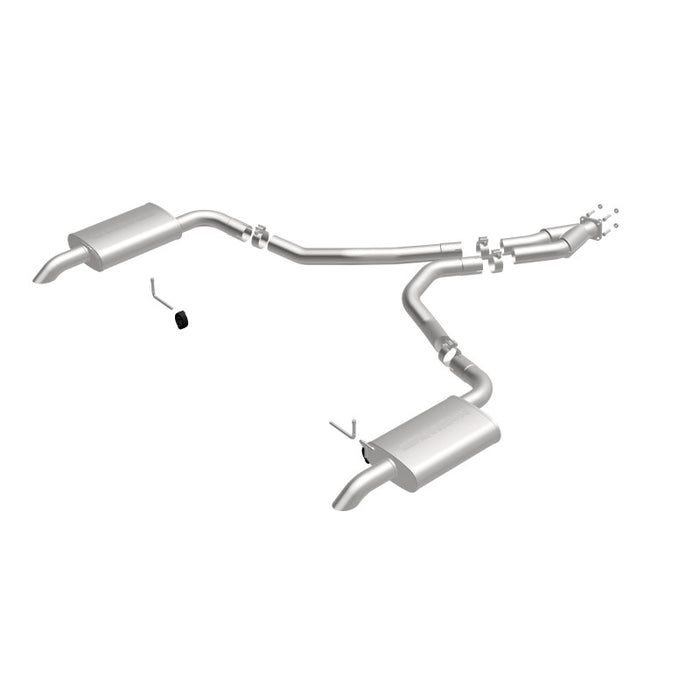 Magnaflow 16710 MagnaFlow 75-79 Chevy Corvette V8 5.7L Dual Split Rear Exit Stainless Cat-Back Perf Exhaust