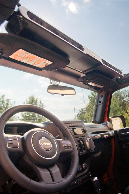 Rugged Ridge 13551.14 Overhead Storage Console 87-18 Jeep Wrangler
