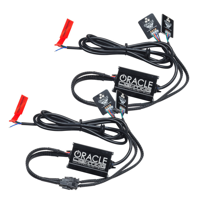 ORACLE Lighting 1456-334 Oracle 19-21 RAM 1500 RGB Headlight Demon Eye Kit - LED Projector - w/o Controller SEE WARRANTY