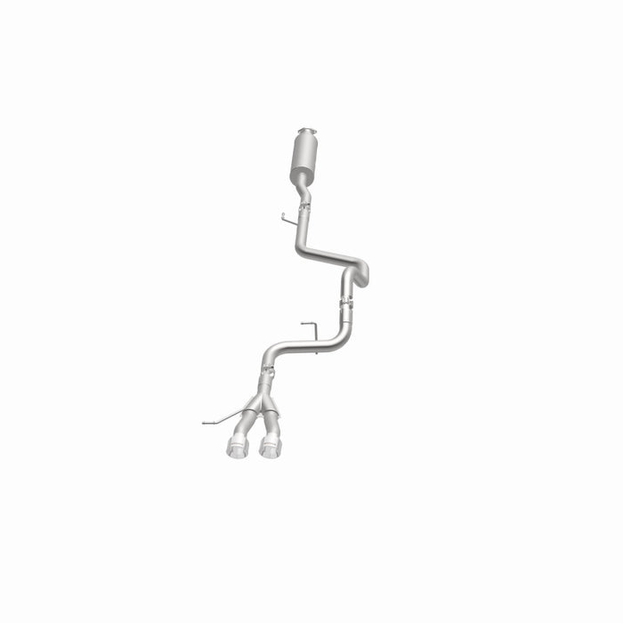 Magnaflow 15215 MagnaFlow 13 Hyundai Veloster 1.6L Turbo Dual Center Rear Exit Stainless Cat Back Perf Exhaust