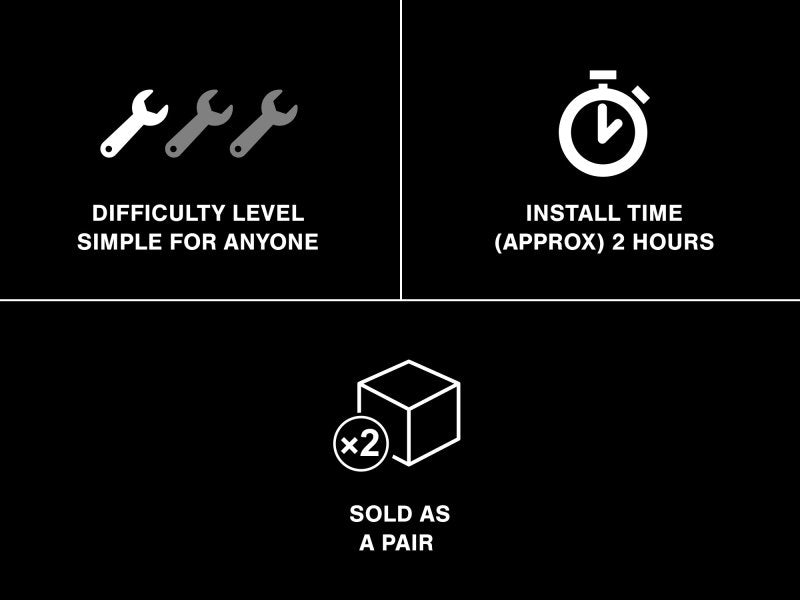 Raxiom 94327 05-09 Ford Mustang Directional Sideview Mirrors