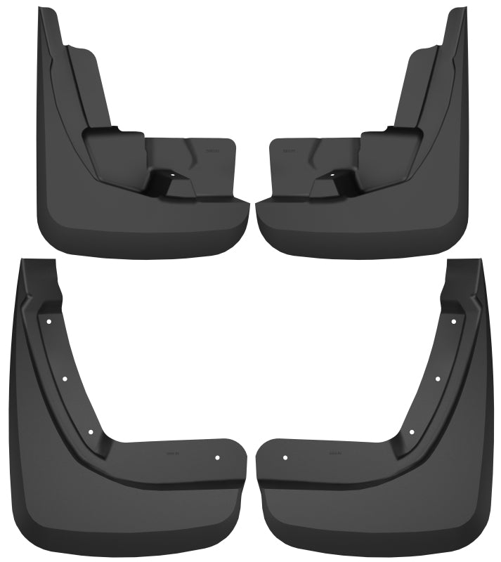 Husky Liners 58506 20-21 Ford Explorer Front and Rear Mud Guard Set - Black