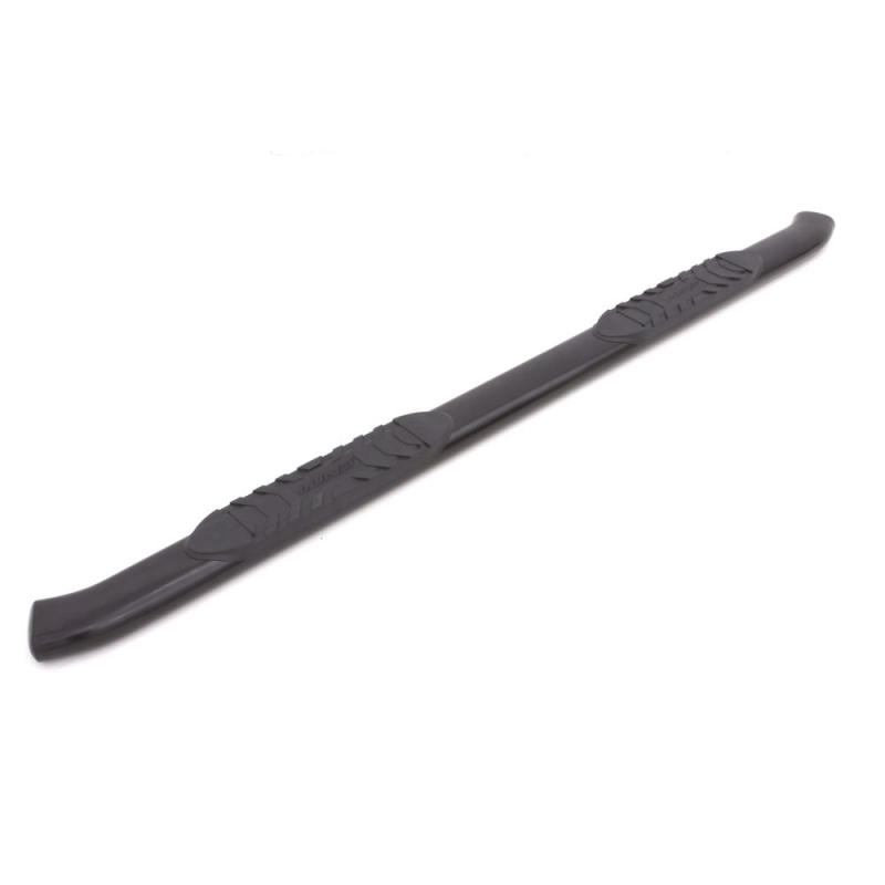 LUND 24210689 Lund 2019 Chevy Silverado 1500 Double Cab 5in Oval Curved Black SS Nerf Bars - Black
