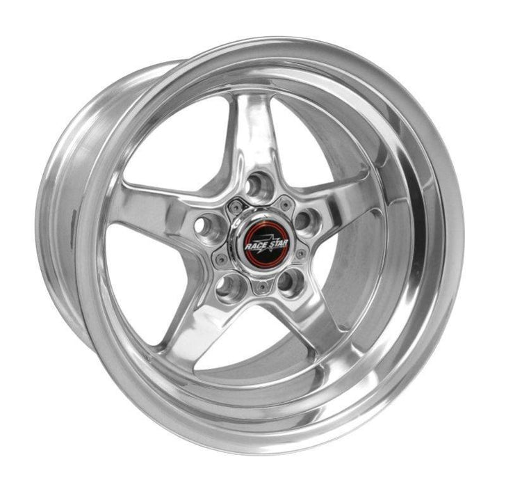 Race Star 92-510152DP 92 Drag Star 15x10.00 5x4.50bc 6.25bs Direct Drill Polished Wheel