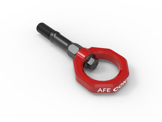 aFe 450-401015-R AFE 20-24 Chevrolet C8 Corvette Rear Tow Hook - Red