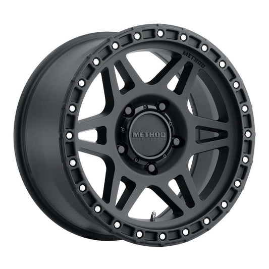 Method Wheels MR312890801018 Method MR312 18x9 18mm Offset 8x6.5 130.81 HB Double Black Wheel