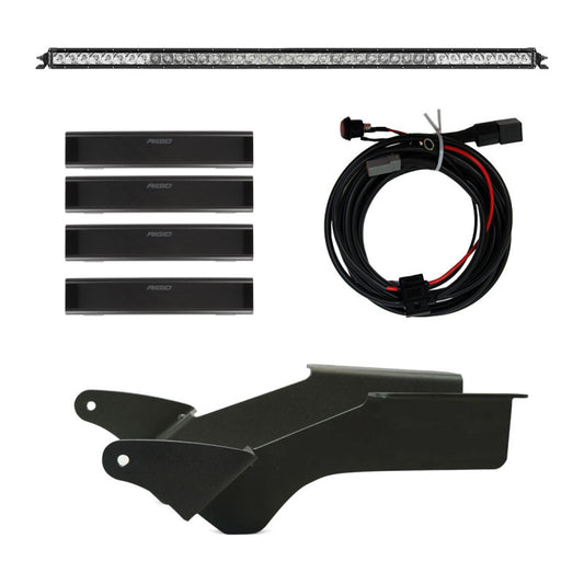 Rigid Industries 46726 2021 Ford Bronco Roof Rack Light Kit (Incl. SR spot/flood Combo Bar)