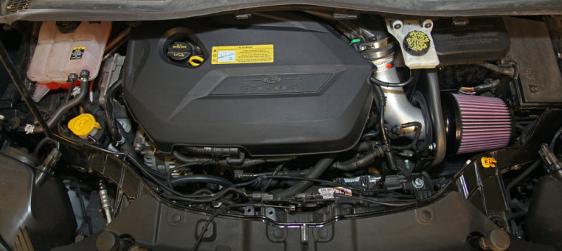 K&N Engineering 69-3537TS K&N 13-15 Ford Escape 2.0L/1.6L L4 Typhoon Cold Air Intake