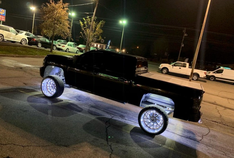 ORACLE Lighting 4228-001 Oracle LED Illuminated Wheel Rings - Double LED - White