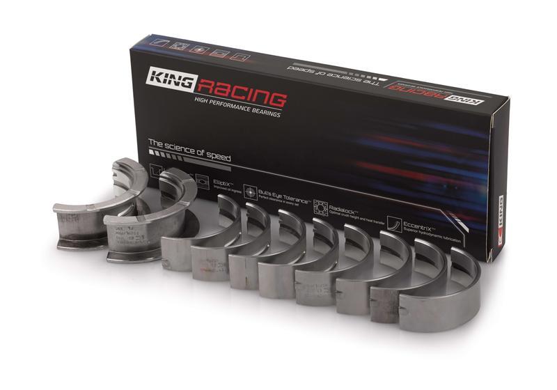King Engine Bearings MB529HP010 Ford 260CI/289CI/302 5.0L Windsor (0.010 Size) Main Bearing Set