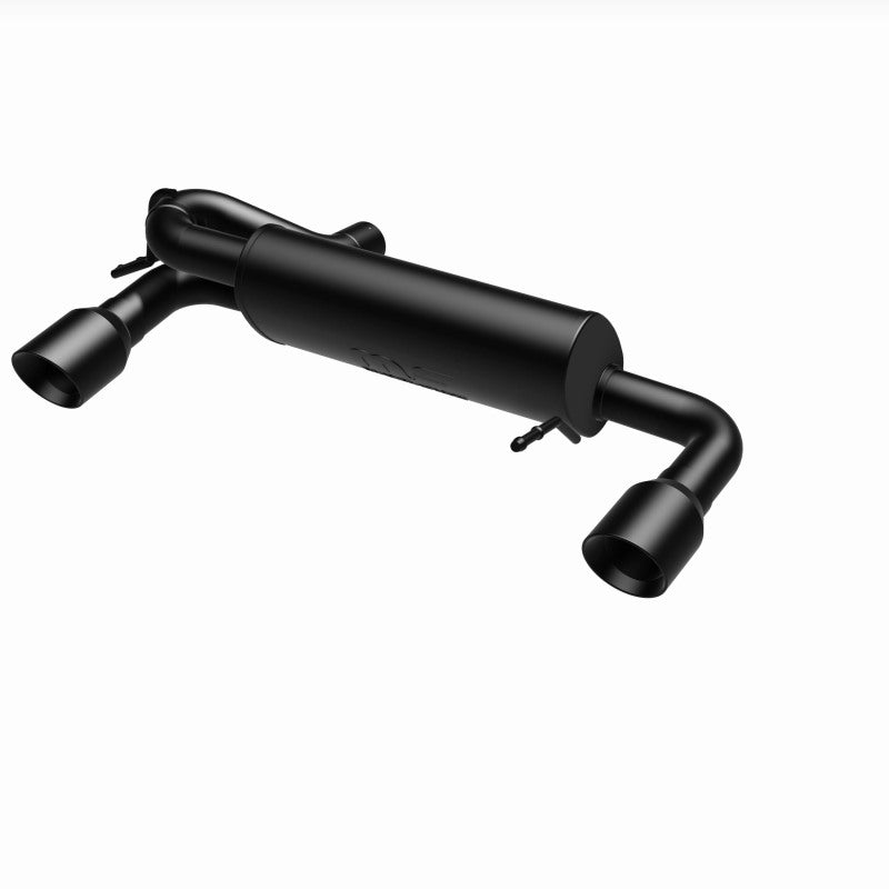 Magnaflow 19555 MagnaFlow 2021 Ford Bronco 2.3L I-4 Axle-Back Exhaust w/ Dual Split Rear Style Exit- Black Tips