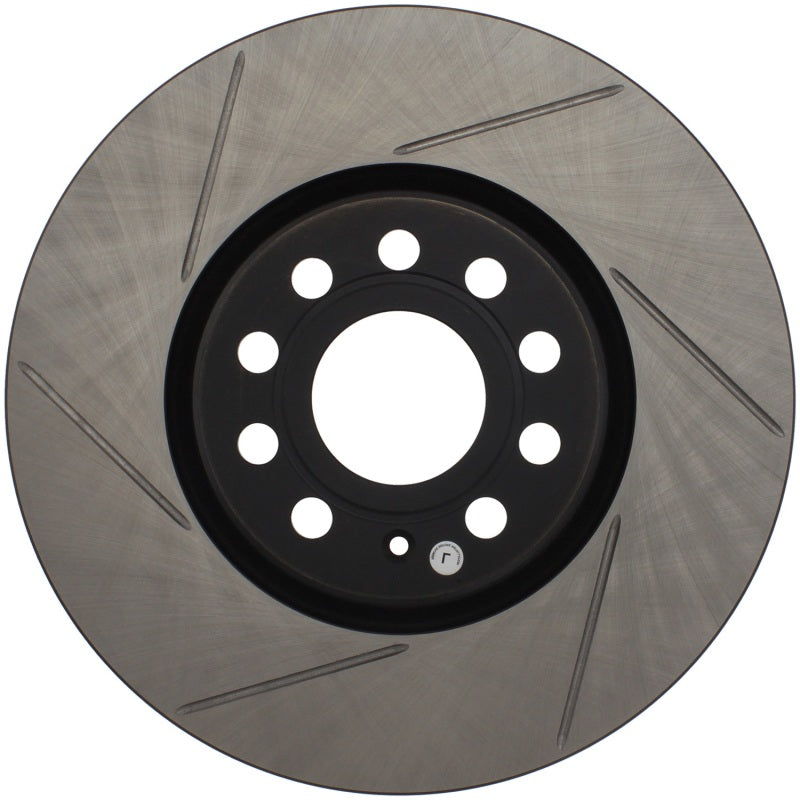 Stoptech 126.33098SR StopTech Power Slot 06-10 Audi A3 / 08-10 TT / 06-09 VW GTI Mlk V/Passat Right Front Slotted Rotor