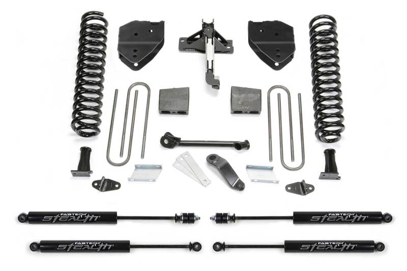 Fabtech K2214M 17-21 Ford F250/F350 4WD Diesel 4in Basic Sys w/Stealth