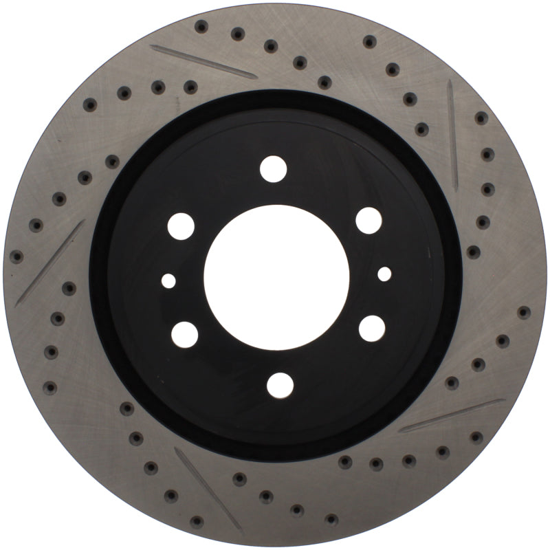 Stoptech 127.65119L StopTech Slotted & Drilled Sport Brake Rotor