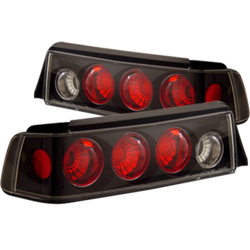 ANZO 221053 1988-1991 Honda Civic Taillights Black