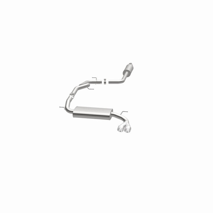 Magnaflow 15072 MagnaFlow 12 Ford Focus L4 2.0L HB Single Straight P/S Rear Exit Stainless Cat Back Perf Exhaust