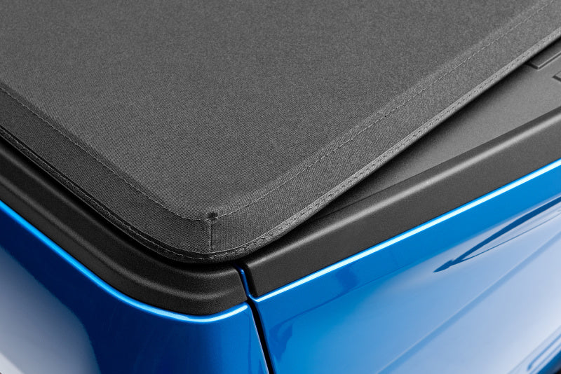 LUND 95893 Lund 07-13 Chevy Silverado 1500 (6.5ft. Bed) Genesis Elite Tri-Fold Tonneau Cover - Black