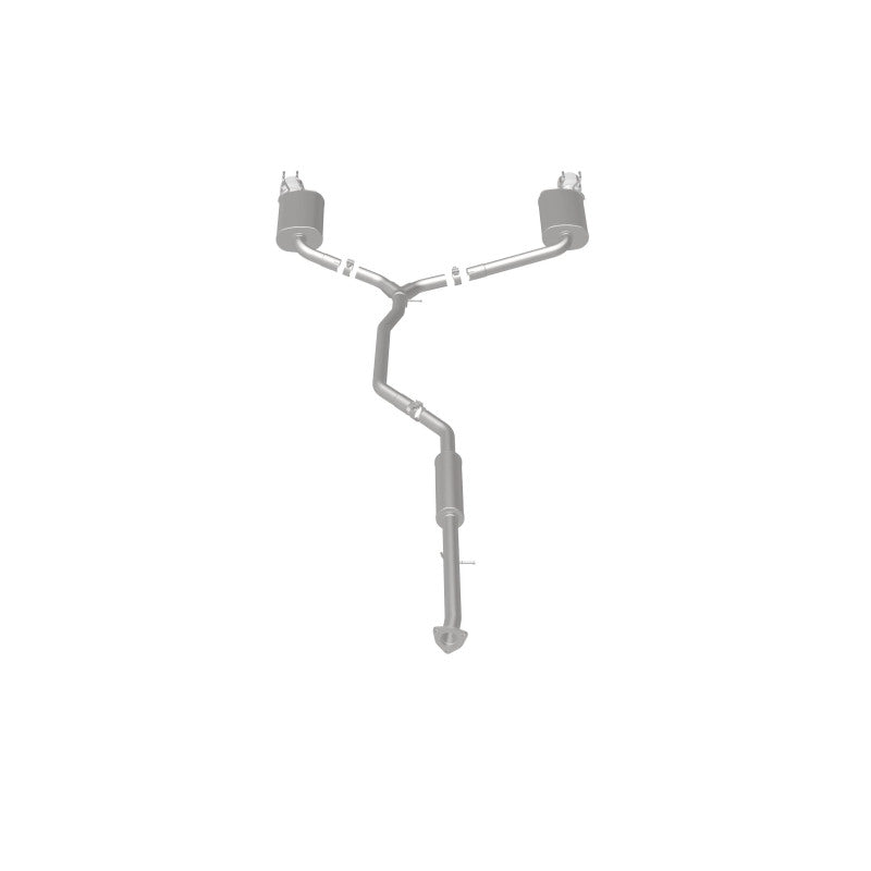 Magnaflow 19181 MagnaFlow Sys C/B 2015 Honda Accord 3.5L V6 2.5in SS Dual Split Rear Polished 4.5 Tip