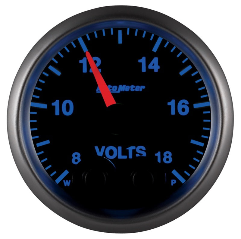 Autometer ATM5683 2-1/16 E/S Voltmeter Gauge - 8-18 Volts