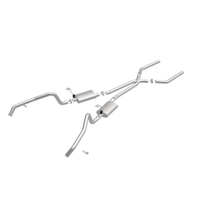 Magnaflow Perf Exhaust MAG15896 67-69 GM F Body 2.5in Dual Exhaust System