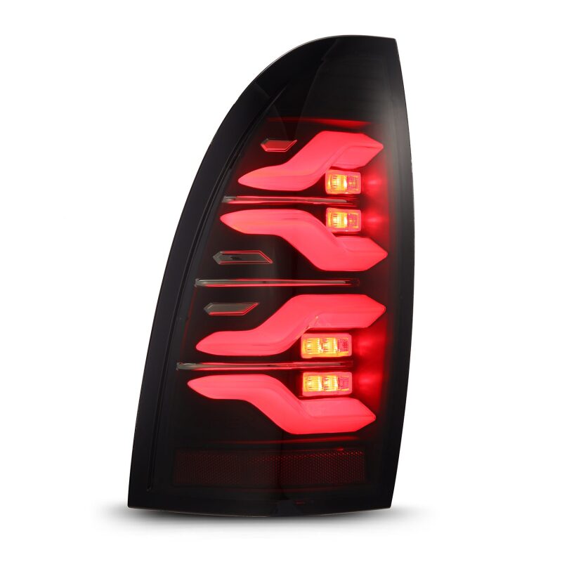 AlphaRex 680060 05-15 Toyota Tacoma LUXX LED Taillights Blk w/Activ Light/Seq Signal