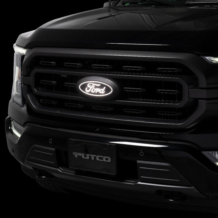 Putco 92601 15-17 Ford F-150 Front Luminix Ford LED Emblem - Fits bar Style Grillee