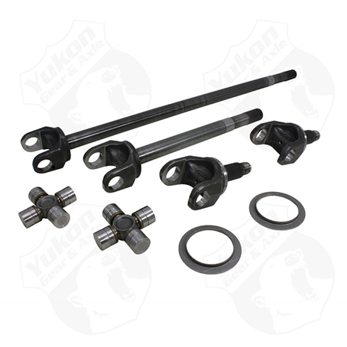 Yukon Gear & Axle YA W25000 Yukon Gear 4340 Chromoly Axle Kit For 03-08 Chrysler 9.25in Front