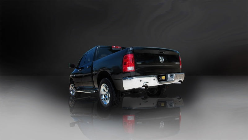 CORSA Performance 24425 Corsa 2009-2019 -14 Dodge RAM Quad Cab/Short Bed 1500 4.7L V8 Polished Sport Cat-Back Exhaust