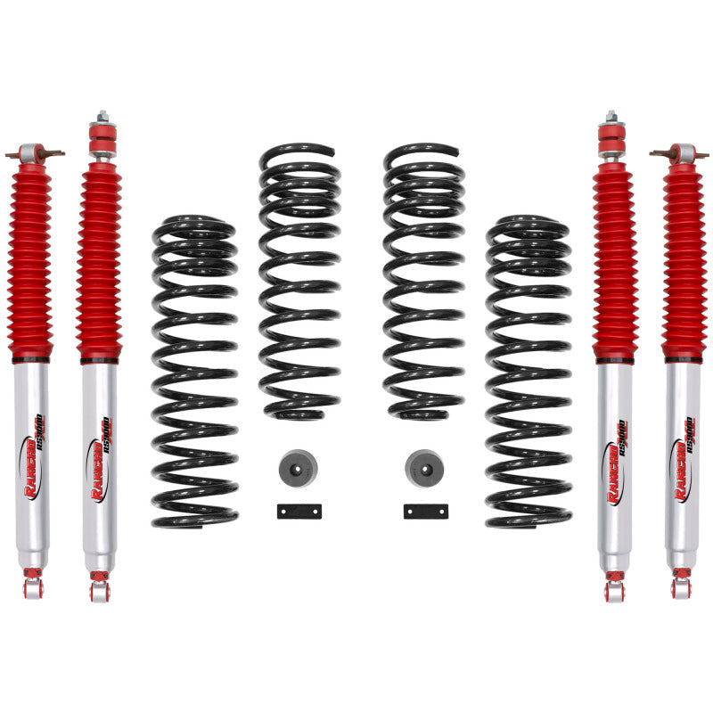 Rancho RS66119BR9 07-17 Jeep Wrangler Front and Rear Suspension System - Master Part Number / One Box