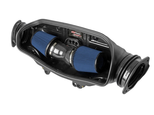 aFe 57-10013R 2020 Chevrolet Corvette C8 Track Series Carbon Fiber Cold Air Intake System With Pro 5R Filters