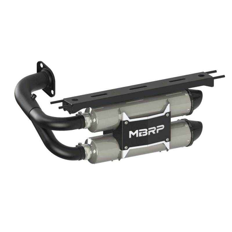 MBRP AT-9110PT 19-20 Honda Talon Dual Slip-On Exhaust System w/Performance Muffler